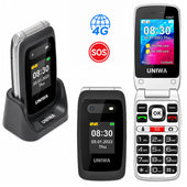 4G Elderly Mobile Phone – Big Button Flip Phone with SOS, Charging Dock, Dual Screen and Bluetooth 5.0