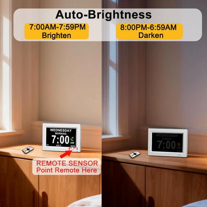 Alarm Clock Large LED Clock