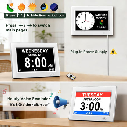 Alarm Clock Large LED Clock