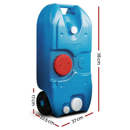40L Portable Wheel Water Tank