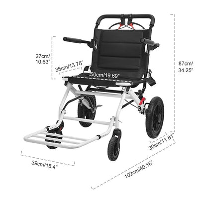 Wheelchair 12 Inch Folding Wheel Chair