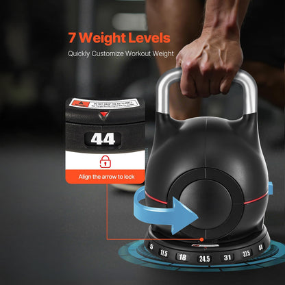 Adjustable Kettlebell Multi Weight Adjustable Kettlebell for Home Fitness