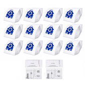 12 Vacuum Cleaner Bags for Miele 3D GN C2 C3 S2 S5 S8 S5211 S5210 S8310