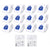 12 Vacuum Cleaner Bags for Miele 3D GN C2 C3 S2 S5 S8 S5211 S5210 S8310