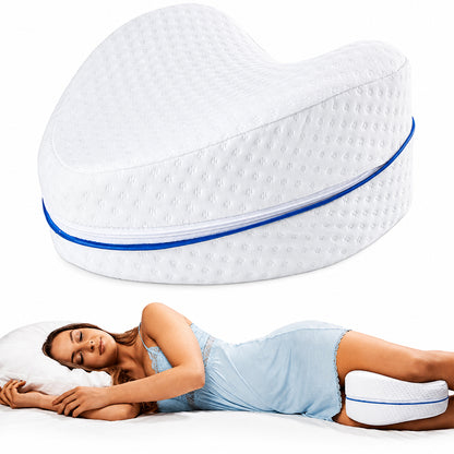 Alignment Pillows for Side Sleepers Memory Foam Knee Pillows for Leg Hips