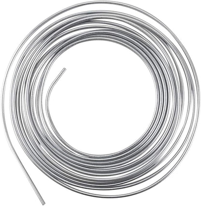 Brake Line Tubing Kit 3/16" OD 25 FT Coil Roll with Fittings