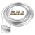 Brake Line Tubing Kit 3/16" OD 25 FT Coil Roll with Fittings