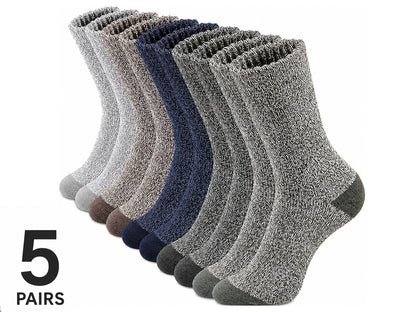 Men's Merino Boot Socks 5 Pair
