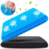 Double Layer Gel Honeycomb Seat Cushion