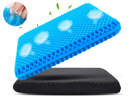 Double Layer Gel Honeycomb Seat Cushion