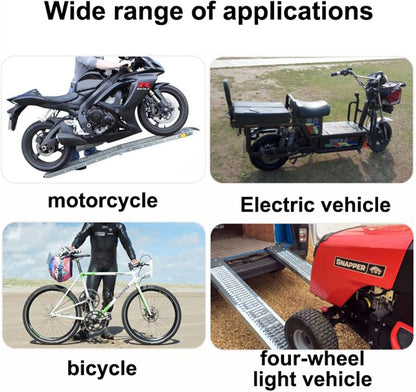 Folding Ramps ATV Mower Loading Ramps Pair