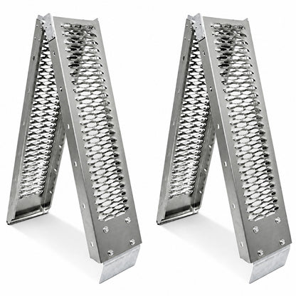 Folding Ramps ATV Mower Loading Ramps Pair