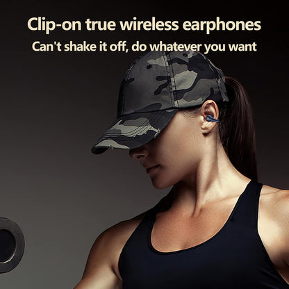 Open Ear Clip Headphones, Wireless Earbuds Bluetooth Earphones