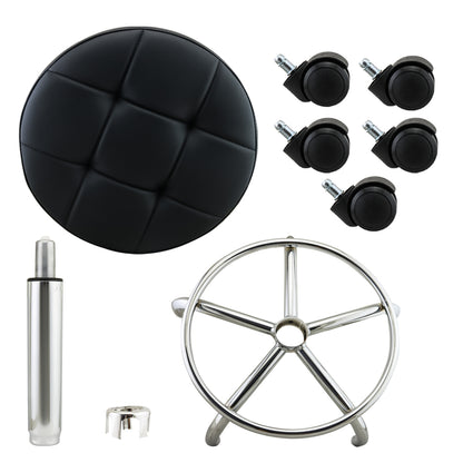 Salon Stool Adjustable Rolling Spa Stool
