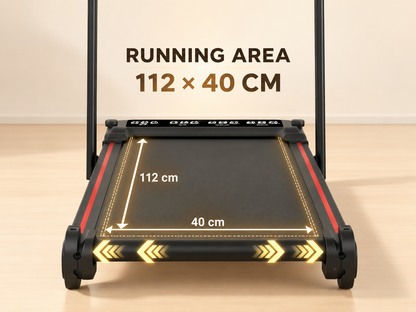 Compact Motorised Treadmill - 140kg, Bluetooth, 3.5HP