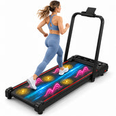 Compact Motorised Treadmill - 140kg, Bluetooth, 3.5HP