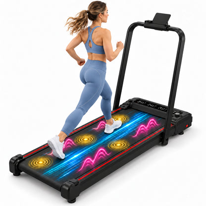 Compact Motorised Treadmill - 140kg, Bluetooth, 3.5HP