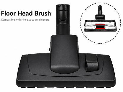 Replacement Miele Vacuum Cleaner Turbo Head Brush