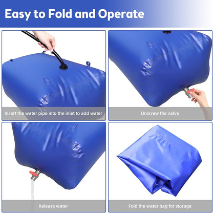 Water Storage Bladder Tank Container 110L