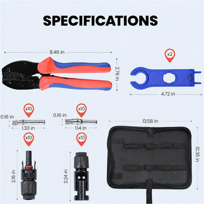 Solar Crimper MC4 Kit