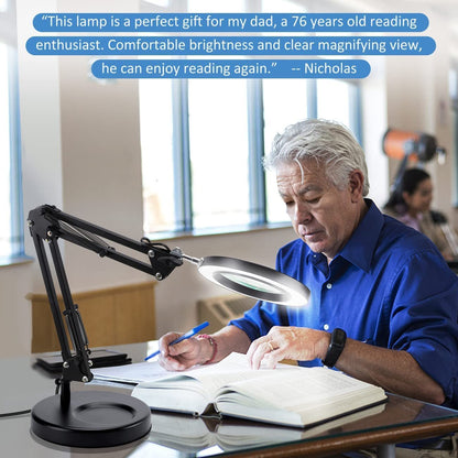 10 x Magnifying Desk Lamp LED Magnifier
