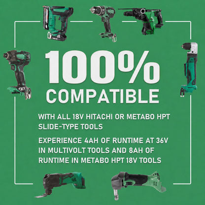 Replacement HiKOKI MultiVolt Battery