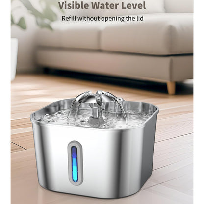 2.2L Pet Water Fountain Cat Dog Water Fountain