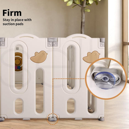 Baby Playpen Kids Playpen – 16 Panel Foldable Safety Play Area