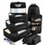 8Pcs Packing Cubes for Travel Luggage Organiser Bag-Black