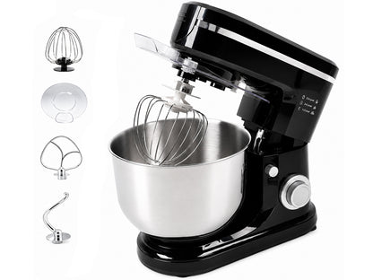 1000W Electric Stand Mixer – 5L Bowl, 6-Speed Multifunctional Mixer with Baking Accessories