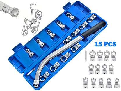 15PCS Serpentine Drive Belt Tool Kit