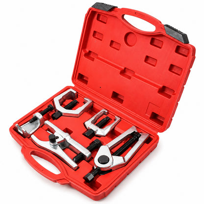 5pc Ball Joint Separator Kit / Steering & Suspension Joints Remover Tool Kit