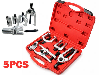 5pc Ball Joint Separator Kit / Steering & Suspension Joints Remover Tool Kit