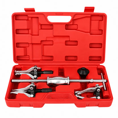 Bearing Puller with Slide Hammer Tool Set – 15–80mm 3-Jaw Internal & External Puller