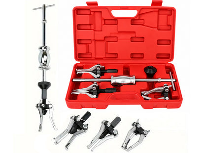 Bearing Puller with Slide Hammer Tool Set – 15–80mm 3-Jaw Internal & External Puller