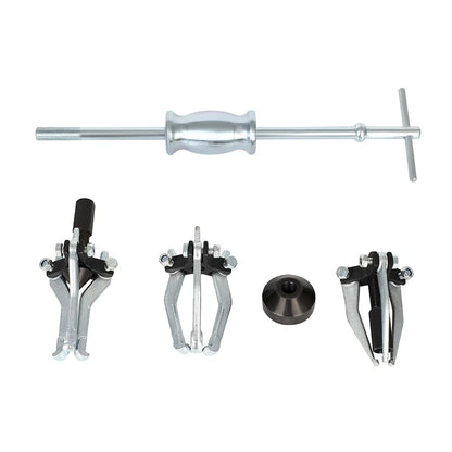 Bearing Puller with Slide Hammer Tool Set – 15–80mm 3-Jaw Internal & External Puller