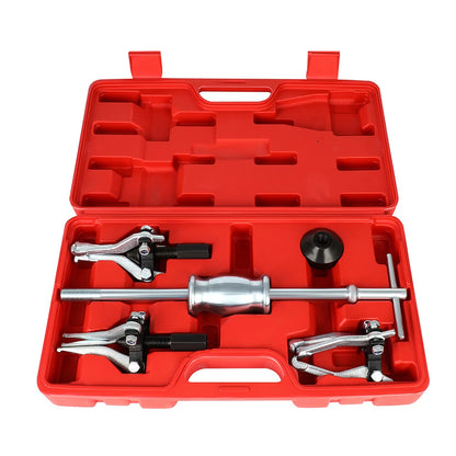 Bearing Puller with Slide Hammer Tool Set – 15–80mm 3-Jaw Internal & External Puller