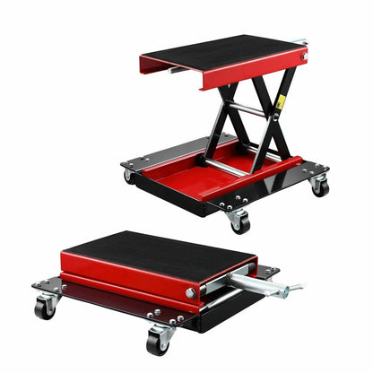Motorcycle Scissor Lift Stand with Pad