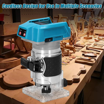 Cordless Wood Router 18000RPM  6 Speed
