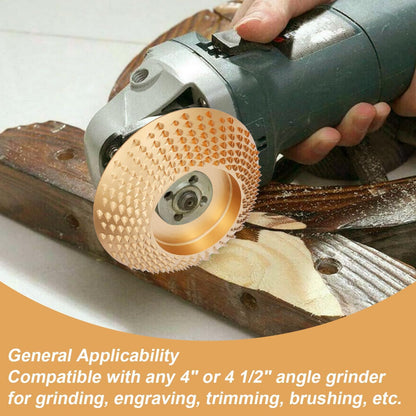 5-Piece Wood Carving Disc Set for 4" and 4 1/2" Angle Grinders
