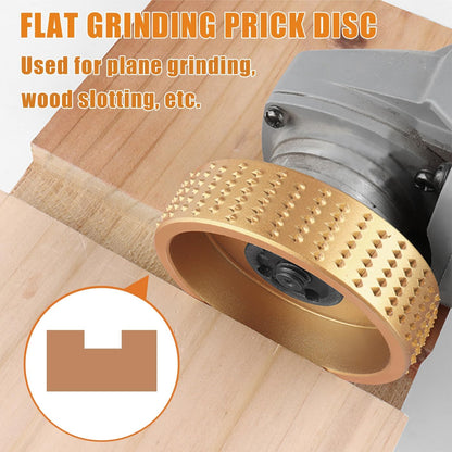 5-Piece Wood Carving Disc Set for 4" and 4 1/2" Angle Grinders