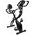 Exercise Bike 2-in-1 Folding Magnetic Upright & Recumbent Bike with Resistance Bands