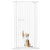 Safety Gate Pet Dog Cat Extra Tall Fence Enclosure Guard for Stairs Retractable