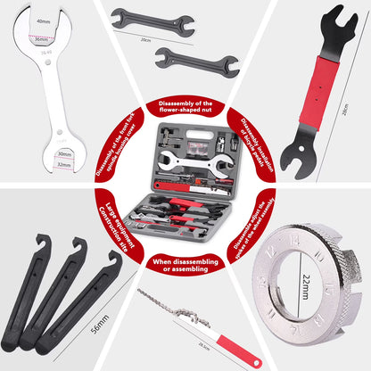 Bicycle Repair Tools Kit Set
