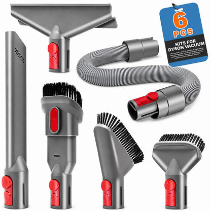 Vacuum Cleaner Accessories Set 6 Piece Attachment Kit for Dyson Cordless Vacuums