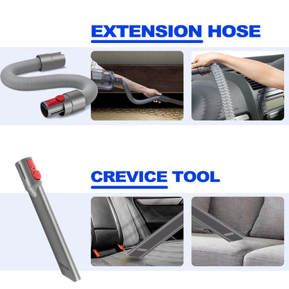Vacuum Cleaner Accessories Set 6 Piece Attachment Kit for Dyson Cordless Vacuums