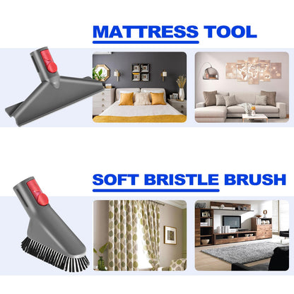 Vacuum Cleaner Accessories Set 6 Piece Attachment Kit for Dyson Cordless Vacuums