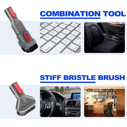 Vacuum Cleaner Accessories Set 6 Piece Attachment Kit for Dyson Cordless Vacuums