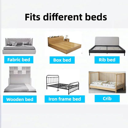 Toddlers Bed Rail 200x66CM Adjustable Folding Toddler Safety Guard