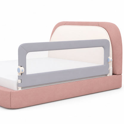 Toddlers Bed Rail 200x66CM Adjustable Folding Toddler Safety Guard